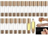 20PCS Refillable Perfume Bottle, 10ml Travel Atomizer with Dual-Head Spray & Roller Design, Portable V1369-AZ3-W-08792