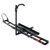 Giantz Motorcycle Carrier Rack Ramp 2"Towbar Adjustable Height Black,Giantz Motorcycle CAR-MC-CARRIER-6039-AB