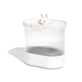 Rice Bucket Damp Proof Sealing Thickened PP PET Grain Storage Tank for Home Flour Dog Food L White V1294-YM0626-3118230011812