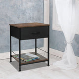 Levede Bedside Tables End Table Storage CH1096-DG