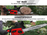 BAUMR-AG 2000W Electric Chainsaw, 16 Inch Oregon Bar and Chain V219-CHNHCDBMSC5A