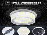 244 LED Solar Motion Sensor Pendant Light - IP65 Waterproof Barn/Patio Light with 4 Remote Modes and V888-ELOSUNG42343