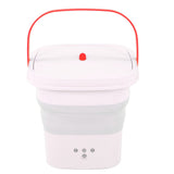 Mini Washing Machine Foldable Small Washing Machine Wash and Dry with Drain Basket for Kids Clothes V1294-YM0901-3113230159414