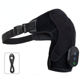 Smart Shoulder Massager Graphene Heat & Dual-Freq Vibration, 3 Modes, Relieves Neck Fatigue. V1385-JBAMY-WU-1018-002