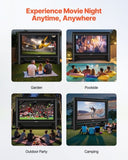 VEVOR 20 ft Inflatable Movie Screen 16:9 600D Movie Projection with Portable Bag V952-XCQSTYPMZJS2RK2I2001V3