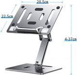 Computer Stand - Adjustable Lift Stand - Suitable for laptop, tablet, textbooks, cookbooks and V1189-HB001ZSSB00121