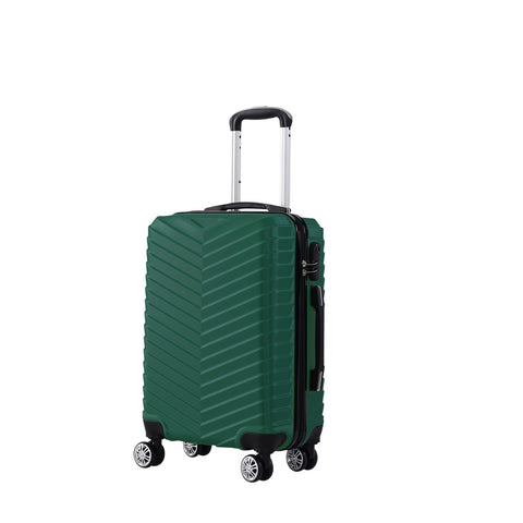 Slimbridge 24" Luggage Suitcase Travel Green 24 inch LG1004-24-GN