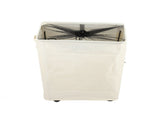 Corner Slim Foldable Oxford Cloth Laundry Basket Bin Mesh Drawstring Dirty Clothes Hamper with 4 V1294-YM0901-H20026BE