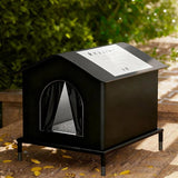 1 Pack Waterproof Insulated Outdoor Cat House for Homeless Cats and Small Animals, 42 x 42 x 42cm, V1188-MS-325-0049