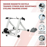 Indoor Magnetic Bicycle Trainer Fitness Bike Resistance Cycling Training Stand V63-800067