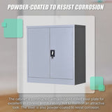 Two-Door Shelf Office Gym Filing Storage Locker Cabinet Safe V63-774205