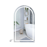 EMITTO LED Wall Mirror Arch Anti-fog 50*90cm 50x90 DECO1020-50X90