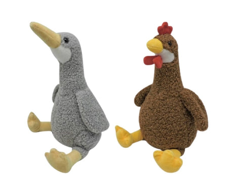 Set 2 Chicken & Duck Door Stopper 2 Assorted 23x30cm V637-DCO34725