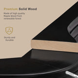 TOPIA HANGER Wooden Coat Hangers 30 Pack, Black Wood Suit Hangers, 360&deg Swivel Hook and Non-Slip V1258-DP02-F-228
