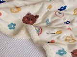 Children's Blanket Cute Cartoon Soft Comfortable Kids Blanket for Home Office School Travelling V1294-YM0718-3117220215712