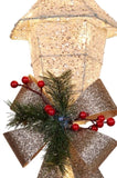 Christabelle 90cm Christmas Lamp Post with LED Lights Indoor Outdoor Decoration MHA436