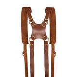 Camera Strap, Camera Straps for Photographers-Leather Dual Camera Strap for Two All styles V1192-AZ-W-14705