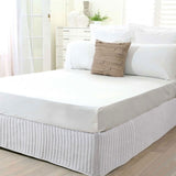 Ardor Quilted Valance White QUEEN V442-INT-VALANCE-QUILTED-WHITE-QS