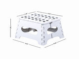 Lightweight Step Stool with Height for Kids, Sturdy Foot Stool for Kitchen, Bedroom, Bathroom & V1370-AZ4-07045