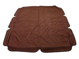 Outdoor Swing Canopy Waterproof Porch Top Cover Replacement UV Proof for Patio Yard Chair Brown V1294-YM0718-3111220247514