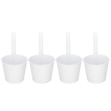 4Set Flower Plant Succulent Pot Wall Mounted Iron Planter Garden Balcony Accessory V1294-YM0901-3111210030311