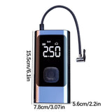 Portable Car Tire Inflator Pump with 12V Cigarette Lighter Plug, Multi Function for Balls Swimming V1366-AZ2-W-14728