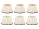 6PCS Candle Lamp Lampshade Clip On Fabrics Lampshades Set for Table Lamp Wall Lamp V1294-YM0521-3119230010611