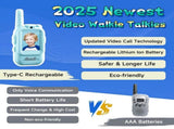 2-Pack Mini Wireless Video Intercom Set for Children - Educational and Interactive V888-ELOSUNG42362