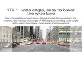 7 Lcd Touch Screen Rear View Mirror Car Recorder With Separate Camera PRL-6531SMC