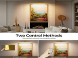 Picture Lights for Wall, Battery Operated Picture Light 16in Gallery Light for Paintings CCT V1171-CB-TR-GPL-1-USB-RM-40CM