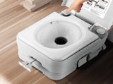 Portable Toilet for Camping with Carry Bag, RV Toilet with 3.2 Gal Waste Tank, Push-Button V952-DCX32GAL32GALYTV0V0
