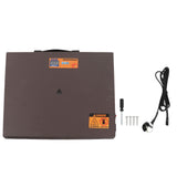 Chicken Coop Heater Brown Manual Control 150W 4 Modes Digital Display Timer Function Anti Dumping V1294-YM0901-3111230302813