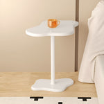 SOGA 2X 42x28cm White Minimalist Cloud Shaped Table Durable Stylish Accent for Home Dcor SIDETAB42X2