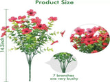 7 Heads 35 Mesh Eucalyptus Violet Red 21 Bunches V1221-7-HEADS-35-MESH-EUCALYPTUS-VIOLET-RED-21-BUNCHES