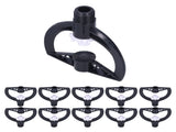10Pcs Rotating Sprinkler G3/4 Male Thread Garden Lawn Sprayer Nozzle Greenhouse Supplies V1294-YM0901-3111210101611