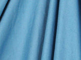 Dreamz 4pcs Queen Size 100% Bamboo Bed Sheet Set in Blue Colour BED1016-Q-BL