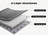 Artiss Tatami Mat Floor Mattress 3cm Thick Futon Mattresses Mellow Mat Rugs Living Room Grey TTM-MAT-150X200-GY