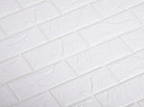 3D Brick Wall Tile Stickers 60x30cm 50 Pack Peel & Stick Wallpaper V63-954671