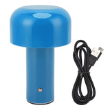 LED Desk Lamp Mushroom Design USB Charging 3 Color Temperature Touch Table Light for Restaurant V1294-YM0626-3119220193013
