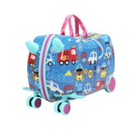 BoPeep Kids Ride On Suitcase Children KD1059-17