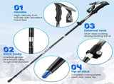Aluminum Trekking Poles for Hiking V1142-LP601100172866138