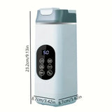 New Wireless Portable Blender Cup 12 powerful blades for crushing ice, 4-speed settings for juices, V1232-BBZZJ-001