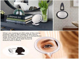 20X Magnifying Hand Mirror Two Sided Use for Makeup Application, Tweezing, and Blackhead/Blemish V178-14421