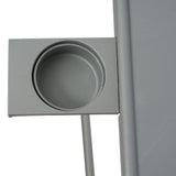 Anywhere Laptop Pro Desk in Silver Grey V264-PST-301S-SLG