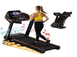 Everfit Treadmill Electric Auto Incline Home Gym Fitness Exercise Machine 490mm TMILL-480-M196-AUTO