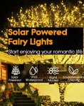 200 Waterproof LED Solar Fairy Light Outdoor with 8 Lighting Modes for Home,Garden and Decoration V178-14698