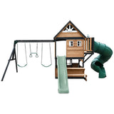 Lifespan Kids Claremont Swing Set & Play Centre with 2.2m Slide V572-LKPC-CLARE-PG