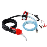 Giantz Fuel Transfer Pump Electric Diesel Kerosene Pump 12V DC 10GPM Nozzle Hose DO-PUMP-40L-DC