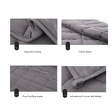 Heavy Blanket Against Sleep Disorders and Stress Blanket for Adults and Children Weighted Blanket V1294-YM0523-10317823