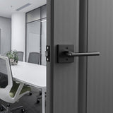 VEVOR Passage Door Handle, 5 Pack Matte Black Door Lever, Left or Right Handing Reversible Lever V952-FXTDMBS5G000F46ZDV0